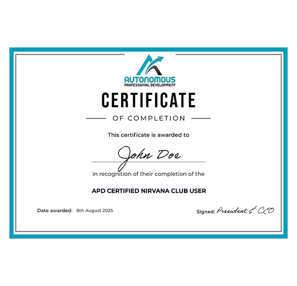 Professional Certifications